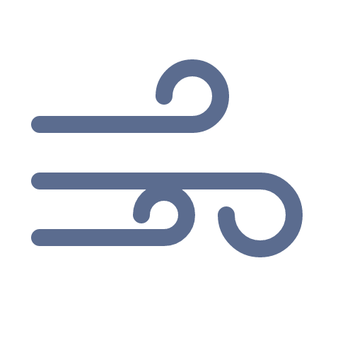 Symbol för luftflöde